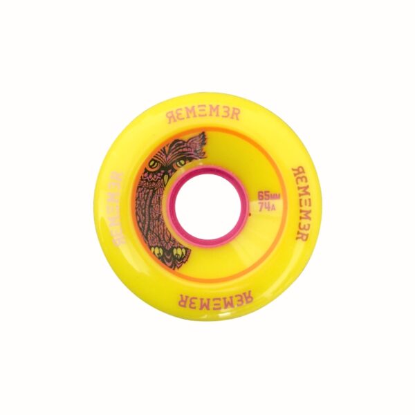 kolečka REMEMBER LIL HOOT  65mm 78a žlutá - Image 2