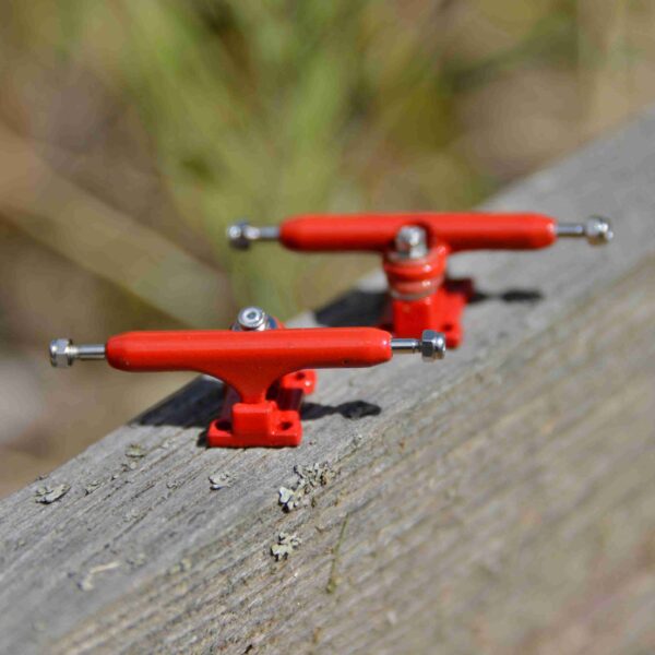 Fingerboard trucky semi pro 34mm červené