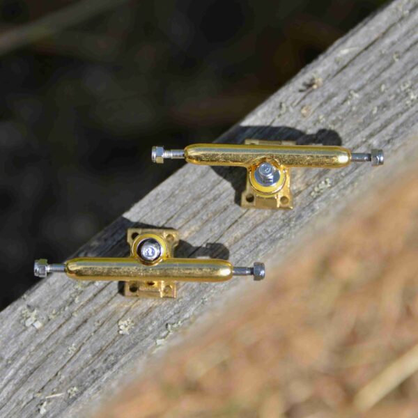 Fingerboard trucky semi pro 34mm zlaté - Image 3