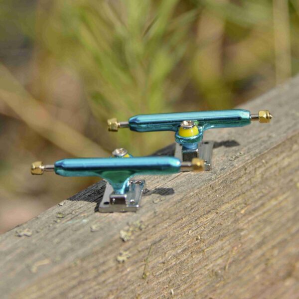 Fingerboard trucky SB-pro 34mm stříbrno-modré - Image 2