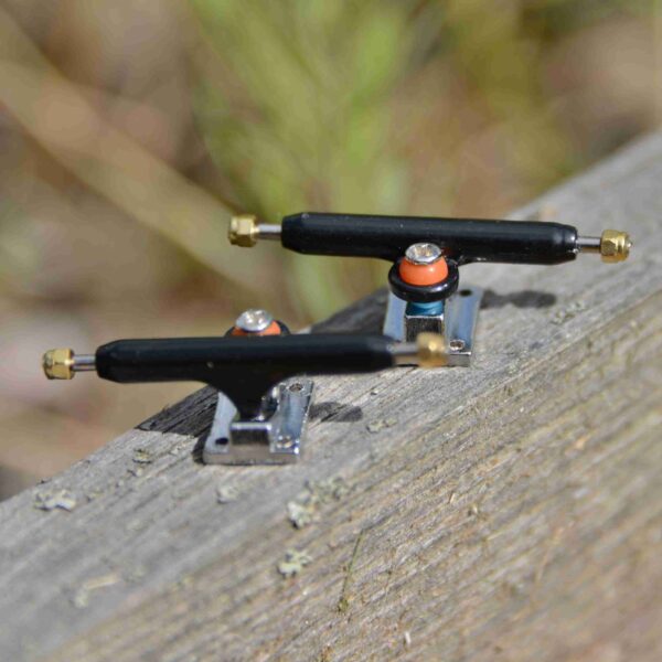 Fingerboard trucky SB-pro 34mm stříbrno-černé - Image 2