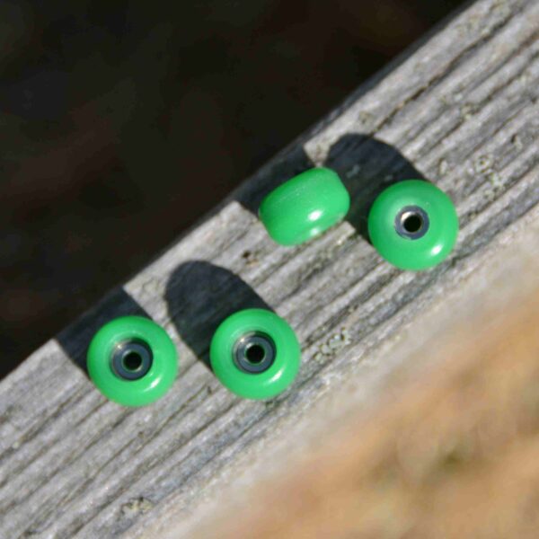 Polyurethanová fingerboardová kolečka - zelená - Image 2